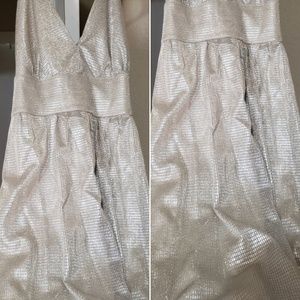 Metallic dress (silver)